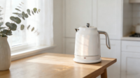 Bouilloire électrique en acier inoxydable 304 de 1,2 L avec contrôle de la température et fonctionnement à une touche pour un usage domestique et hôtelier