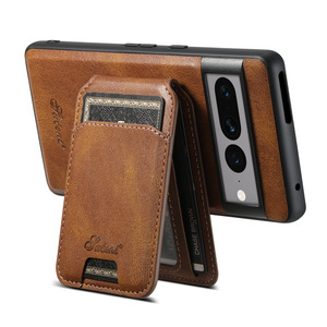 Funda Magnética Desmontable de Doble Capa para Teléfono con Cartera para 17 14 <span class=keywords><strong>Plus</strong></span> 13 Pro Max y Teléfonos Móviles de Google - Cuero Hecho a Mano - Product Image 2