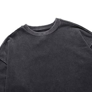 Sudadera de Hombre de Alta Calidad, Holgada, Estilo Hip-hop, con Estampado Animal, Cuello Redondo, Negra, Vintage, Talla Grande, de Poliéster/Algodón - Product Image 3