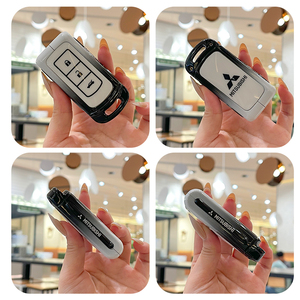 เคสกุญแจรถยนต์โลหะผสมสังกะสี ซิลิกา<span class=keywords><strong>เจ</strong></span>ล สำหรับมิตซูบิชิ เอาท์แลนเดอร์ อีคลิปส์ ครอส เอเอสเอ็กซ์ <span class=keywords><strong>ปา</strong></span><span class=keywords><strong>เจ</strong></span>โร แลคเซอร์ พร้อมพวงกุญแจ - Product Image 2