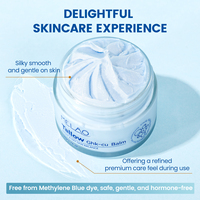 Baume au suif nourri à l'herbe 100% réparateur de barrière cutanée aux peptides, lissant les ridules, antioxydant, aux extraits botaniques de Stephania et de Calendula, 50g, au suif et GHK-Cu