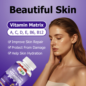 Vitaminas para Cabello, Piel y Uñas para Mujeres a Precio de Mayoreo, Gomitas con Suplemento de Vitamina A que Ayudan a Prevenir la Descamación y Rotura de las Uñas - Product Image 5