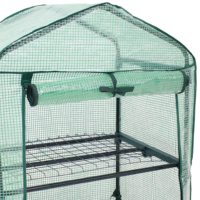 Walk-In Pc Polycarbonate Petite Serre De Jardin Portable Poly Pe Mesh Mini Serres De Jardin Pour L'extérieur Tomate Légumes