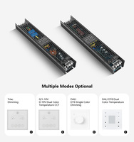Controlador LED AC-DC DALI Regulable de 24V de Voltaje Constante, Carcasa de Aluminio Económica, 90-99% de Eficiencia, 3 Años de Garantía para Tiras de Luz
