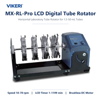 Rotateur de tubes numériques à écran LCD pour laboratoire MX-RL-Pro horizontal 10-70 tr/min pour le mélange d'échantillons sanguins