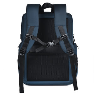 Sac à dos de voyage professionnel bleu marine <span class=keywords><strong>en</strong></span> gros, résistant à l'eau, <span class=keywords><strong>en</strong></span> nylon, pour <span class=keywords><strong>ordinateur</strong></span> <span class=keywords><strong>portable</strong></span> (15,6/<span class=keywords><strong>17</strong></span> <span class=keywords><strong>pouces</strong></span>), organisateur multi-compartiments, USB - Product Image 3