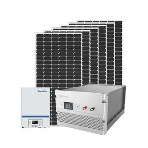 Solar energy storage system PV energy floor type power can Off Grid solar panel 48V 200ah 10kwh LiFePO4 Lithium batteries