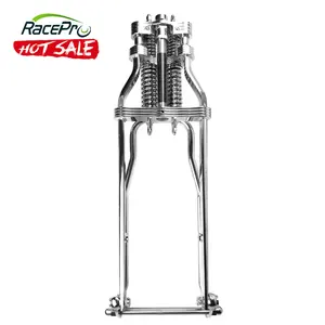 RACEPRO Xe Máy 18 "20" 22 "24" 26 "2" Đầu Trước Phuộc Lò Xo Cổ Điển Phù Hợp Cho Harley Davidson Chopper