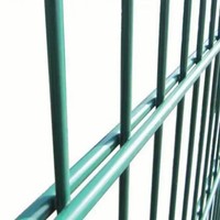 Grillage de protection robuste en fil d'acier galvanisé et revêtu de PVC double face anti-escalade pour entrepôts australiens