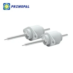 PrimoPal Dia.20mm 비 포로 선형 마이크로 나사 미니 드라이브 단계 12V 5V PM 액추에이터 스테퍼 모터