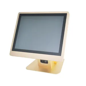 Monitor industrial capacitivo da tela de toque, 15 polegadas do monitor do painel do tablet pc embutido pc industrial para uso comercial