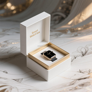 Boîte Cadeau Rigide Magnétique de Luxe Personnalisée pour Hommes – <span class=keywords><strong>Emballage</strong></span> en <span class=keywords><strong>Carton</strong></span> pour Montres, Ceintures, Cravates et Portefeuilles – Boîte Personnalisable - Product Image 1