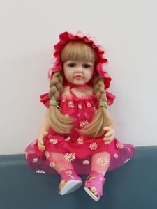 Poupées Reborn Completo de Silicona Boneca Personnalisation Boneca Grande Infantil <span class=keywords><strong>Bebe</strong></span> Reborn Completo de Silicon - Product Image 4