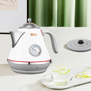 Jigo Electric <b>Kettle</b> Stainless Steel <b>Temperature</b> <b>Control</b> 360 Degree Base Household Use Automatic Shut Off - Product Image 2