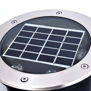 La puissance élevée imperméabilisent la <span class=keywords><strong>lampe</strong></span> souterraine actionnée <span class=keywords><strong>solaire</strong></span> de voie d'étape enfoncée par IP67 - Product Image 2