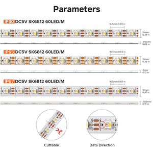 Fabriek Prijs Flexibele Magic 4in1 Full Color 60Ledsm Programmeerbaar Adresseerbare <span class=keywords><strong>Led</strong></span> Strip Btf Verlichting Sk6812 Rgbw - Product Image 3