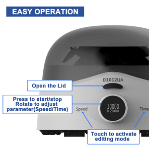 جهاز طرد مركزي صغير جديد من WEIAI <span class=keywords><strong>Centrifuge</strong></span> بالدقيقة أول دورة في الدقيقة أول أول أول صغّر بالطرد المركزي مختبر PCR سرعة عالية - Product Image 3