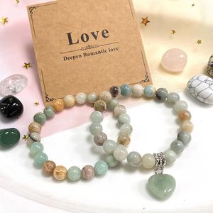 Natural Stone <b>Bracelet</b> Colorful Glass Beaded Mindfulness Jewelry Exclusive Flexible Payment Terms Custom Design - Product Image 2