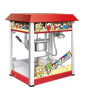 Máquina de fabricação de popcorn, máquina de venda industrial profissional de fábrica, máquina doce de popcorn pop