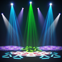 SHEHDS Sharpy 300W LED Ring Beam Moving Head Projecteurs de Scène DMX512 pour DJ, Discothèques et Concerts