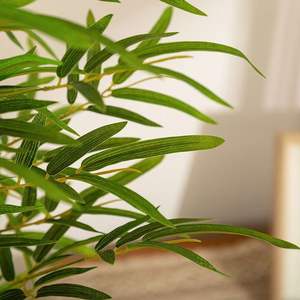 <span class=keywords><strong>Vente</strong></span> flash : Arbre en bambou artificiel de 1,80 m (6 pieds), herbe et feuilles en plastique simulées pour la décoration de la maison, du bureau, de l'hôtel et du jardin - Product Image 5