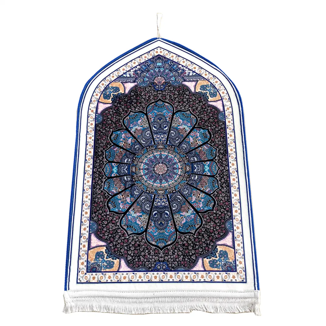 Tapis de prière musulman avec sac sajadah musulman tapis de prière guidé par lumière islamique