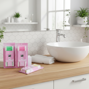 CASAMAX WL AQ-4015 Bastoncini di Cotone Confezione da 200 Pezzi Prodotti in Cina - Product Image 3