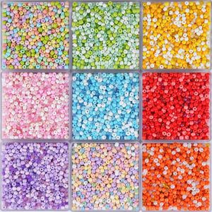 30 جرام من حبات البذور المختلطة الألوان 4 حبات زجاج كريستال يدوية الصنع تصنعها بنفسك - Product Image 1