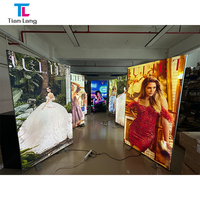 Tianlang En gros pour événements et expositions : Supports de bannières en tissu, Boîtes lumineuses SEG, Toiles de fond avec impression de logo personnalisée, Boîtes lumineuses d'affichage rétroéclairées
