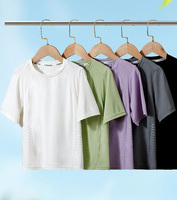 T-shirts de sport vierges pour enfants T-shirts vierges en polyester à séchage rapide