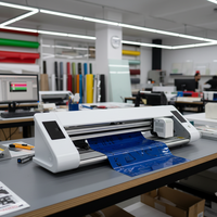 TT-720 Plotter de Corte de Vinilo de Alta Precisión para Escritorio, 720 mm, Doble Cabezal para Hendido y Corte