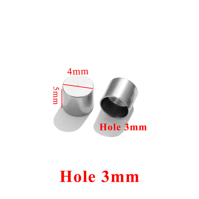 Steel color - 3mm inside [about 0.25g each]