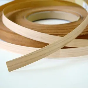 China High Quality Factory White Wood Grain Strip Tape Mdf Trim Plywood Pvc Edge Banding For Home Furniture Edge