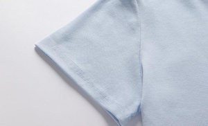 T-shirt oversize vierge pour femme, personnalisable avec logo, coupe carrée, manches courtes, 100 % coton - Product Image 4