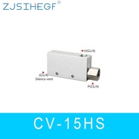 Générateur de vide ZJSIHEGF CV, éjecteur d'air, soupape de contrôle de pression pneumatique ACV, soupape de vide à pression négative
