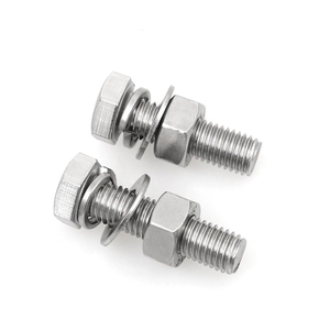 Fijación DIN 931 933 <span class=keywords><strong>Ss</strong></span> Acero inoxidable 304 316 Perno hexagonal B8 B8m - Product Image 1