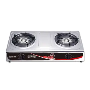 China High Quality gas Gas Cooker accessories two burner Stainless Steel Stove Spare Parts Gas Burner For Wholesale