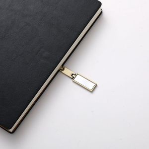 2025 cuero personalizado barato Tapa dura diario cuadernos semanal planificador mensual con magnético con hebilla cuadrada para regalo - Product Image 4