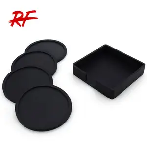 silicone coasters coasters for drinks non-slip cup coasters heat resistant cup mate