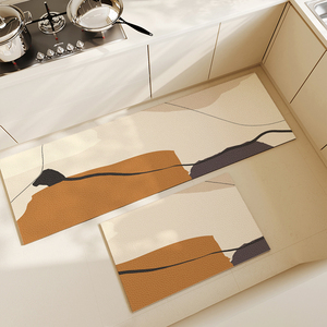 Hiện Đại Tùy Chỉnh Hình Dạng Sàn Nhà Bếp Mat Có Thể Giặt Chống-Mệt Mỏi Non-Slip Thảm Nhà Bếp Với Hấp Thụ Nước - Product Image 2