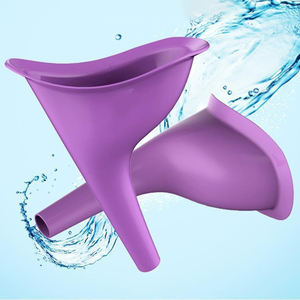 बाहरी यात्रा के लिए प्लास्टिक सिलिकॉन जलरोधी टिकाऊ लचीला स्थायी यूरिनल बैग बाहरी यात्रा के लिए महिला आपातकालीन वाहन यूरिनल किट - Product Image 2