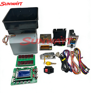 ชุดอุปกรณ์ DIY สำหรับเครื่องแลกเหรียญแบบบริการตนเอง พร้อมจอ LCD เมนบอร์ด ตัวรับเหรียญหลายชนิด เครื่องตรวจสอบธนบัตร เครื่องแลกธนบัตรเป็นเหรียญ - Product Image 3