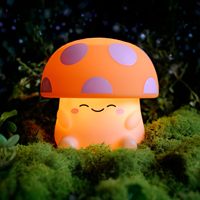 Tsinye champignon lampe Dimmable nuit lampe LED Squishy veilleuse pour enfants sommeil chevet tactile Silicone lampe Unique dortoir décor