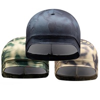 Venta caliente Headgear Outdoor Gorras deportivas a prueba de viento Quick Dry Python Print Riding Helmet Cap