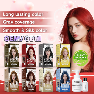 VOJO Wholesale Plant Formula Ammonia Free Bubble <strong>Hair</strong> <strong>Dye</strong> Long-lasting <strong>Hair</strong> Color Suitable <strong>for</strong> Both <strong>Men</strong> and Women to Use at Home - Product Image 1