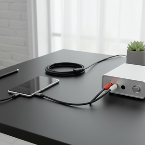 USB Type-C 转双 RCA 音频线，带漆包铜芯，PVC 外层，适用于扬声器、高清电视、放大器、DVD 播放器 - Product Image 5