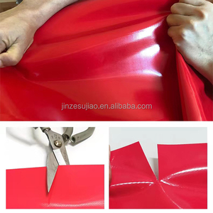 Tela de lona recubierta de PVC/laminada, lona impermeable resistente para carpas, plataforma, <span class=keywords><strong>remolque</strong></span>, camión, cubierta de minería/inflables - Product Image 3