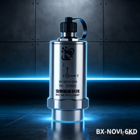 Capteur de vibration triaxial RS485 haut de gamme, transmetteur d'accéléromètre MEMS 3 axes IP67 pour la maintenance prédictive des moteurs