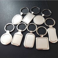 Özel Logo anahtarlık Metal paslanmaz çelik boşlukları anahtarlık zincirleri karakter gümüş seyahat boş anahtarlıklar anahtarlık