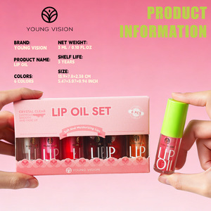 ชุดลิปออยล์ Young Vision 6 สี ขนาด 3 มล. ต่อขวด บำรุงริมฝีปากให้ชุ่มชื้นและเงางาม - Product Image 4